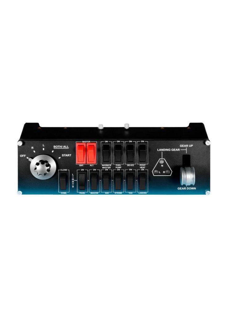 Panel de Interruptores Logitech G Saitek Pro Flight-0