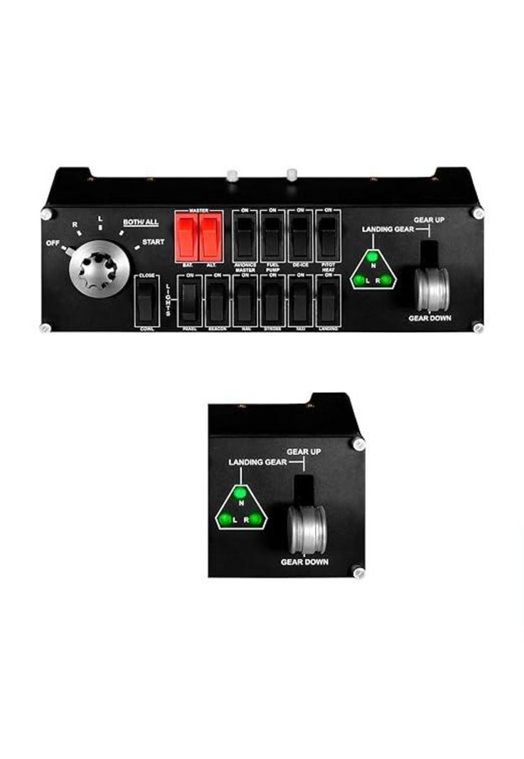 Panel de Interruptores Logitech G Saitek Pro Flight-1
