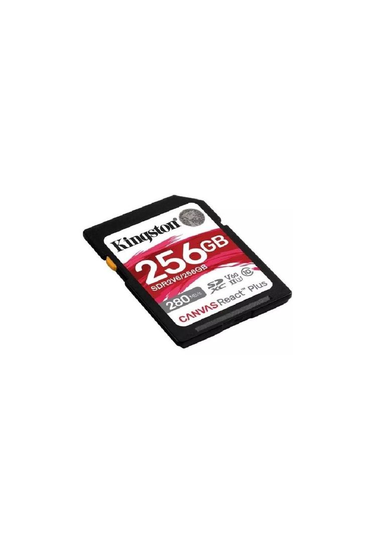 Tarjeta de Memoria SD Kingston Canvas React Plus V60 256GB-1
