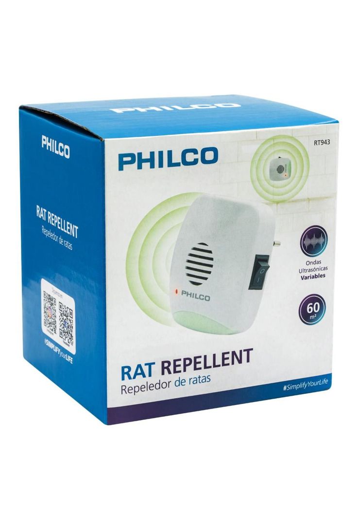 REPELEDOR DE RATAS ULTRASÓNICO PHILCO-5