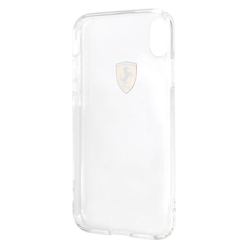 CARCASA FERRARI P/IPHONE XR TRANSPARENTE FESTRHCPI61TR-2