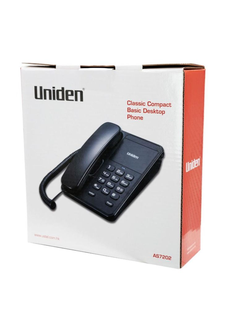 TELEFONO AS-7202 SOBREMESA UNIDEN NEGRO-5