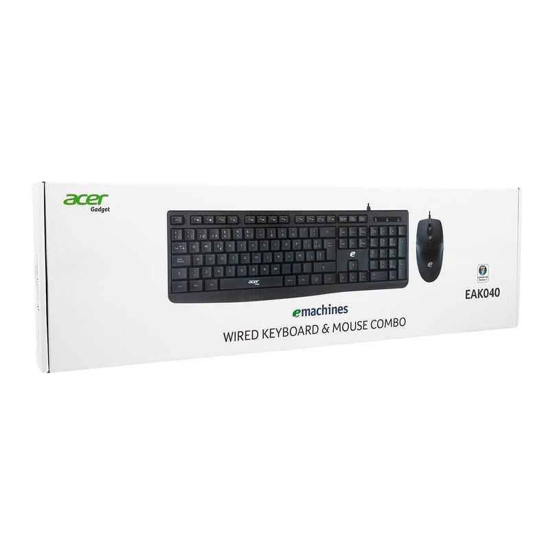 EAK040 SP COMBO TECLADO + MOUSE NEGROS ACER
