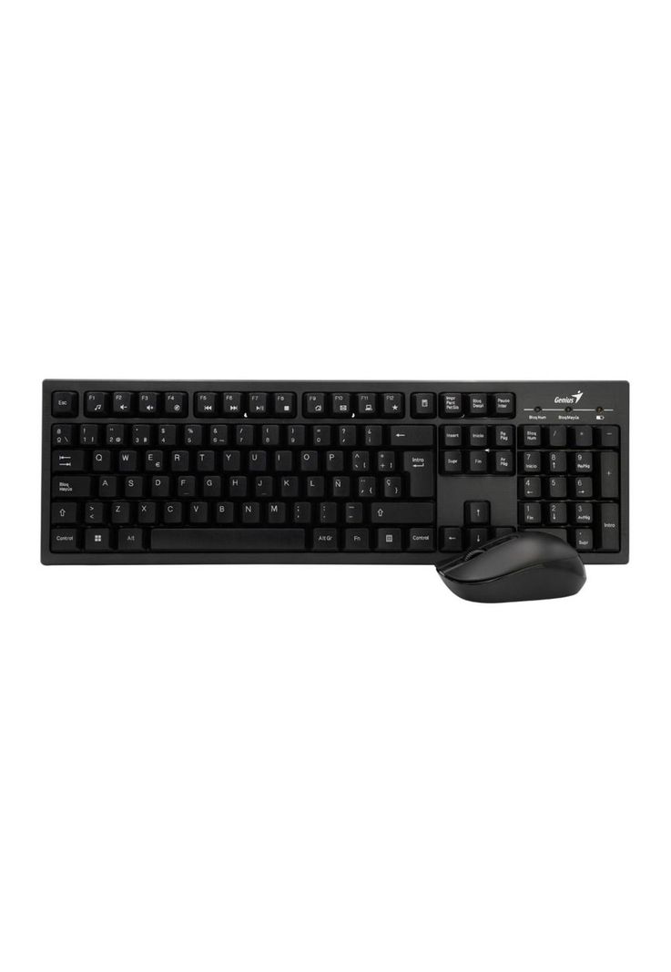 KIT INALÁMBRICO MOUSE + TECLADO KM-8101, 12 FN KEYS, 2,4 GHZ-4