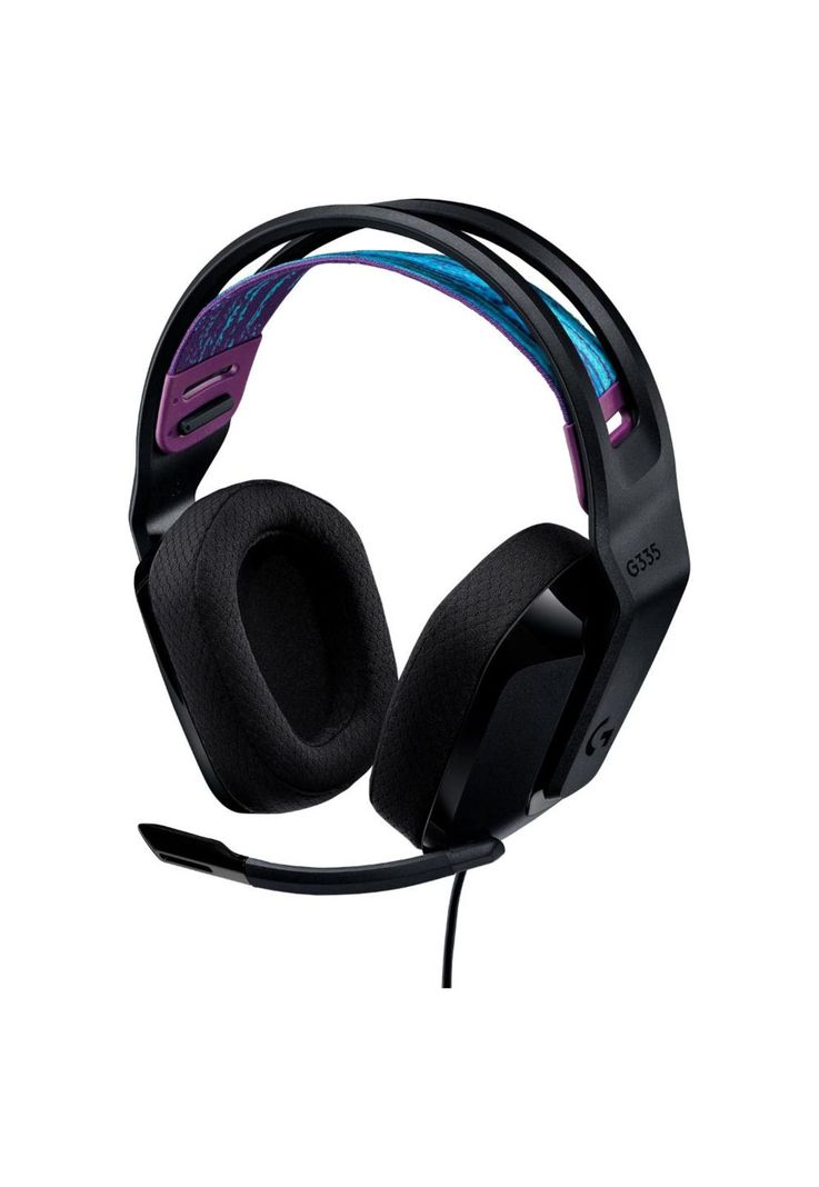 AUDÍFONOS GAMER G335 NEGRO-0