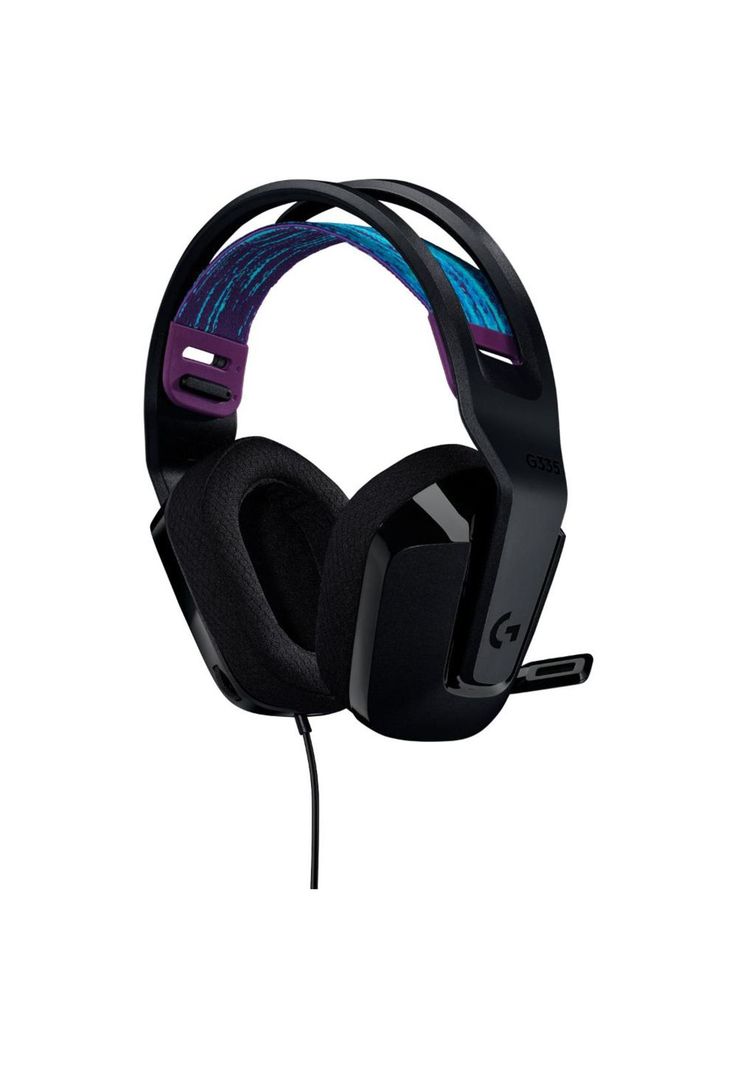 AUDÍFONOS GAMER G335 NEGRO-1