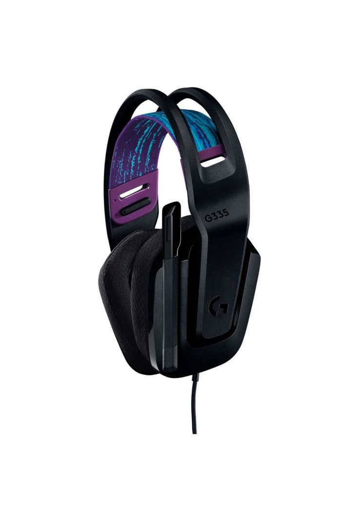 AUDÍFONOS GAMER G335 NEGRO-2
