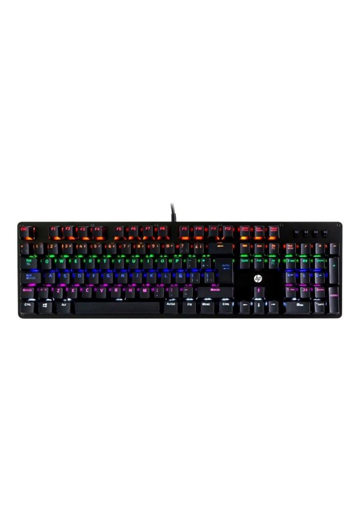 Teclado Gamer Mecanico Rgb Gk100-1