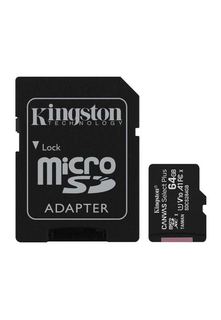 MEMORIA MICROSD C/ADAPT SELECT PLUS 64GB SDCS2/64GB-0