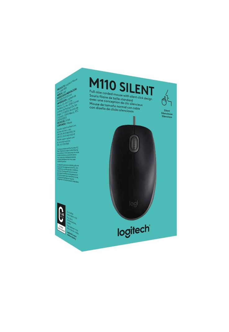 910-006756  MOUSE LOGITECH M110 SILENT NEGRO-2