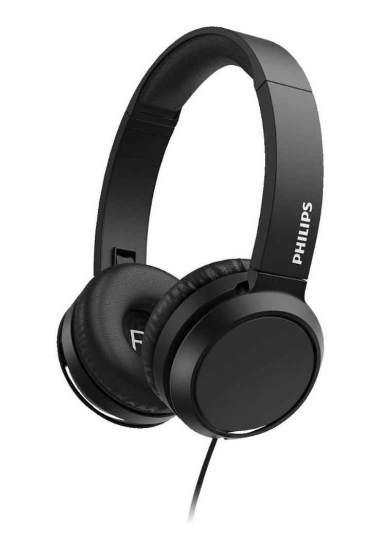 Audifono Philips Over Ear Alambrico Manos Libres Tah4105 Neg-0