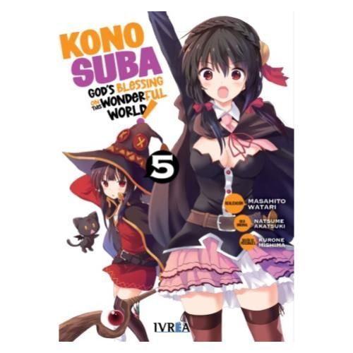 KONOSUBA VOL .05- IVREA  ARGENTINA -0