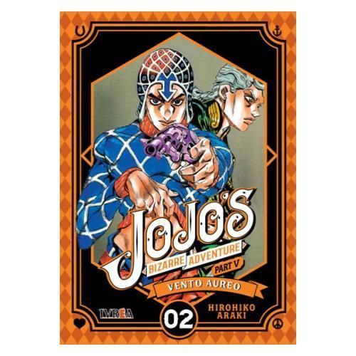 JOJO´S BIZARRE AVENTURA  PARTE V VOL .02-IVREA  ARGENTINA-1