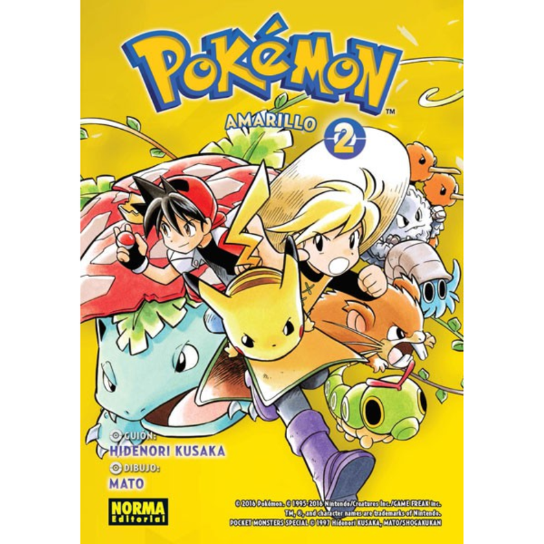 POKÉMON 4.AMARILLO 2-NORMA EDITORIAL