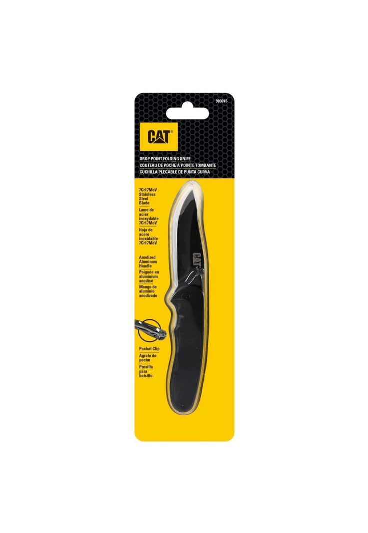 CUCHILLO NAVAJA PLEGABLE CAT 980016 PUNTA CURVA-0