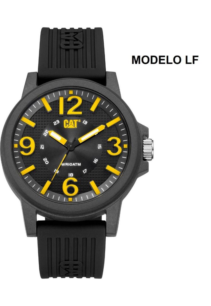 CORREA PULSERA CAT HOMBRE LF NEGRO-2
