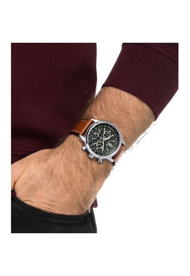 Reloj Citizen Hombre CA4470-15X Cronografo Eco-Drive Piloto-2