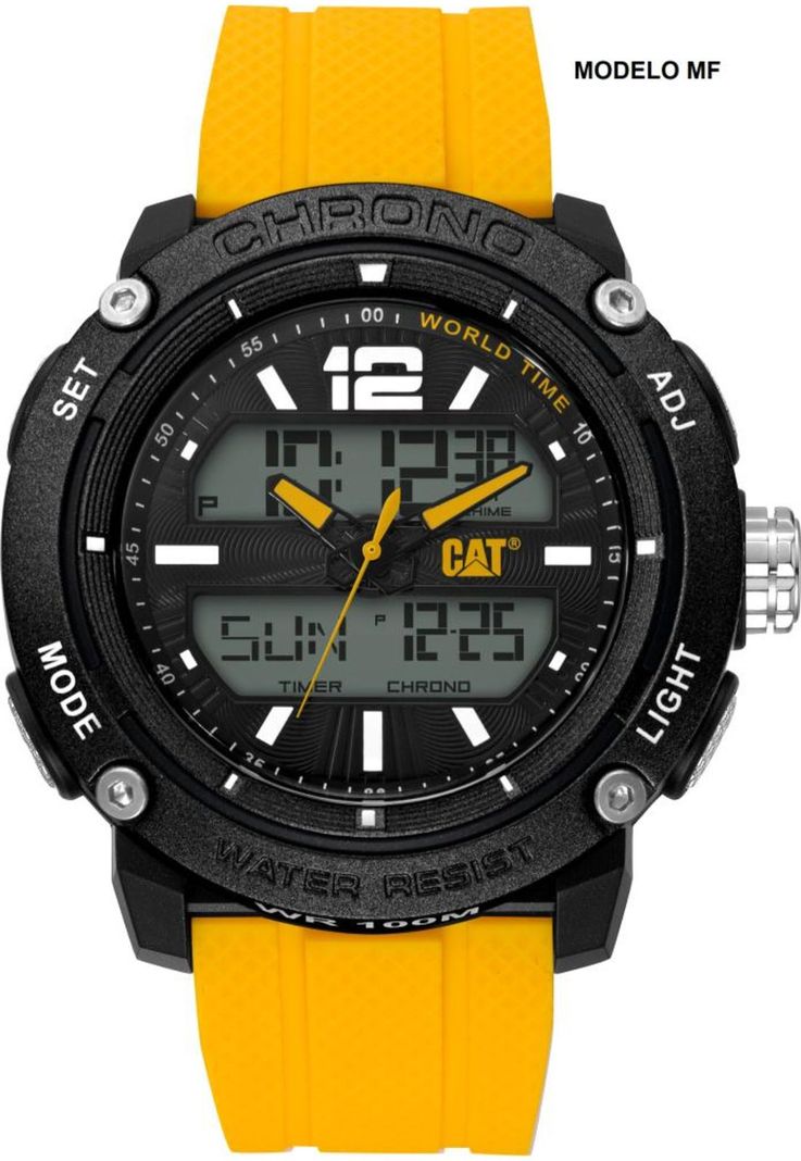 CORREA PULSERA CAT HOMBRE MF-27 Amarillo-2