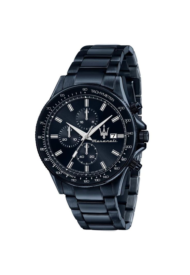Reloj Maserati Hombre R8873640023 Sfida Blue Edition-0