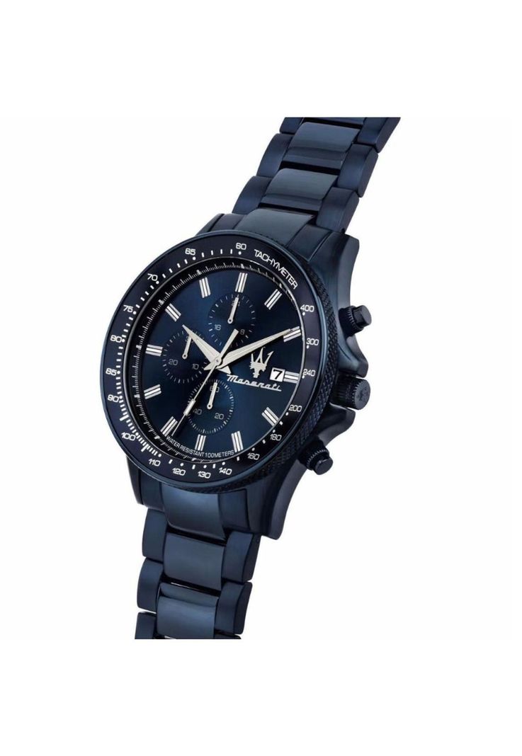 Reloj Maserati Hombre R8873640023 Sfida Blue Edition-2