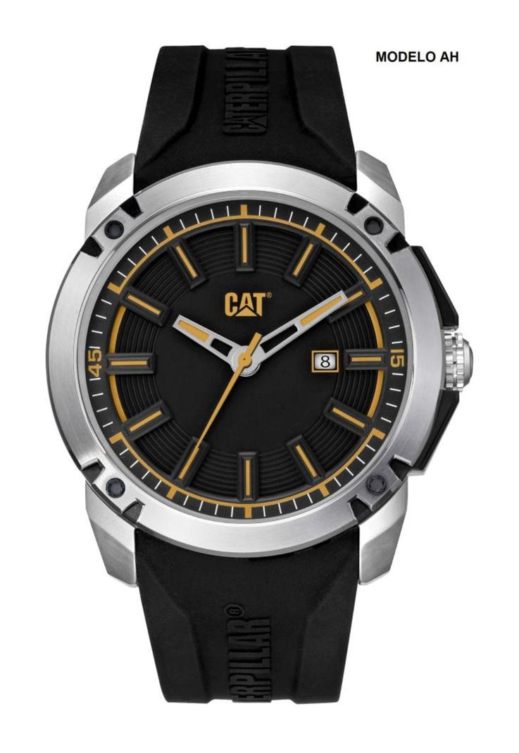 CORREA PULSERA CAT HOMBRE AH-21 Negro-2