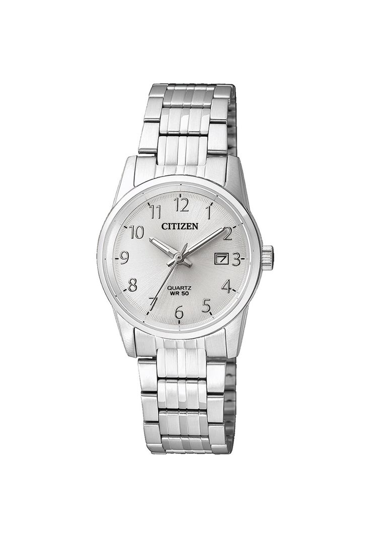 RELOJ CITIZEN MUJER EU6000-57B CLASSIC QUARTZ Plateado Metalico