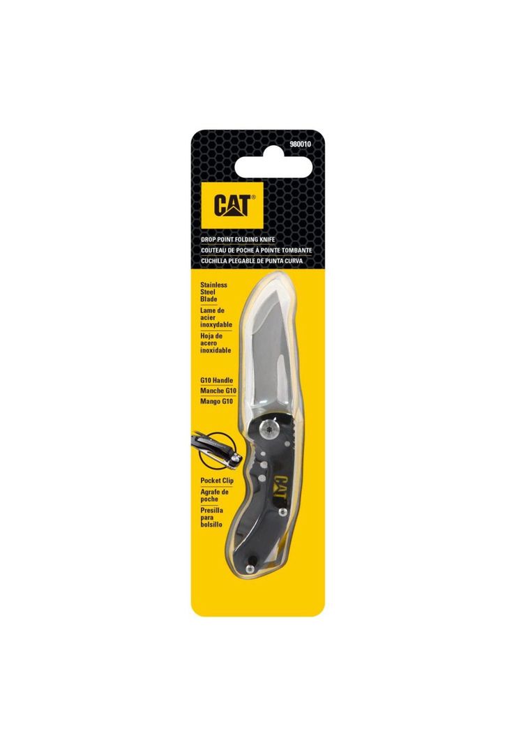 CUCHILLO NAVAJA PLEGABLE CAT 980010 PUNTA CURVA-0
