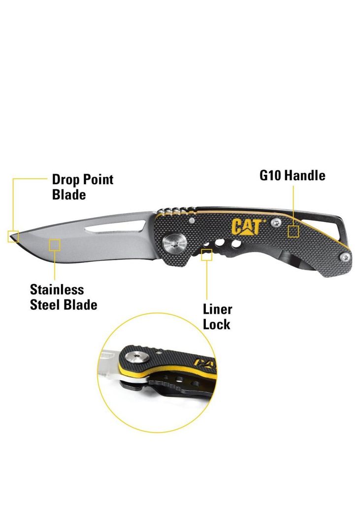 CUCHILLO NAVAJA PLEGABLE CAT 980010 PUNTA CURVA-2