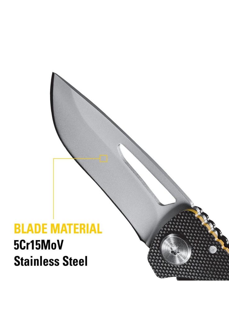 CUCHILLO NAVAJA PLEGABLE CAT 980010 PUNTA CURVA-5