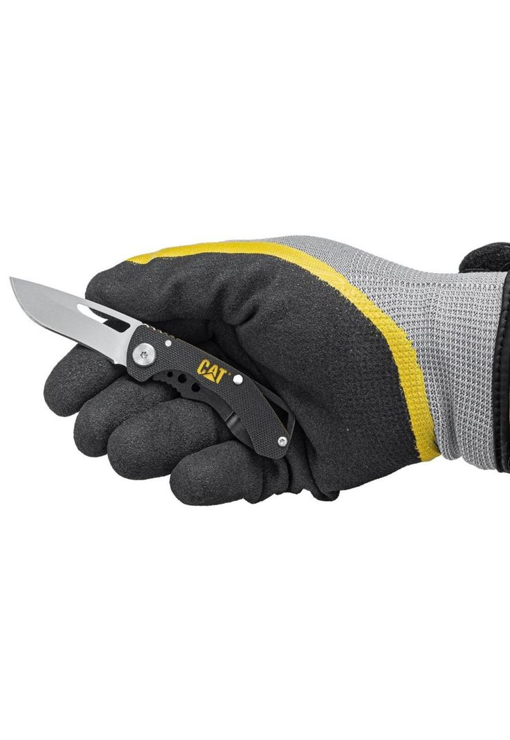 CUCHILLO NAVAJA PLEGABLE CAT 980010 PUNTA CURVA-6