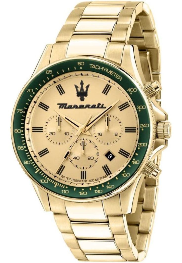 RELOJ MASERATI HOMBRE R8873640005 Sfida Dorado