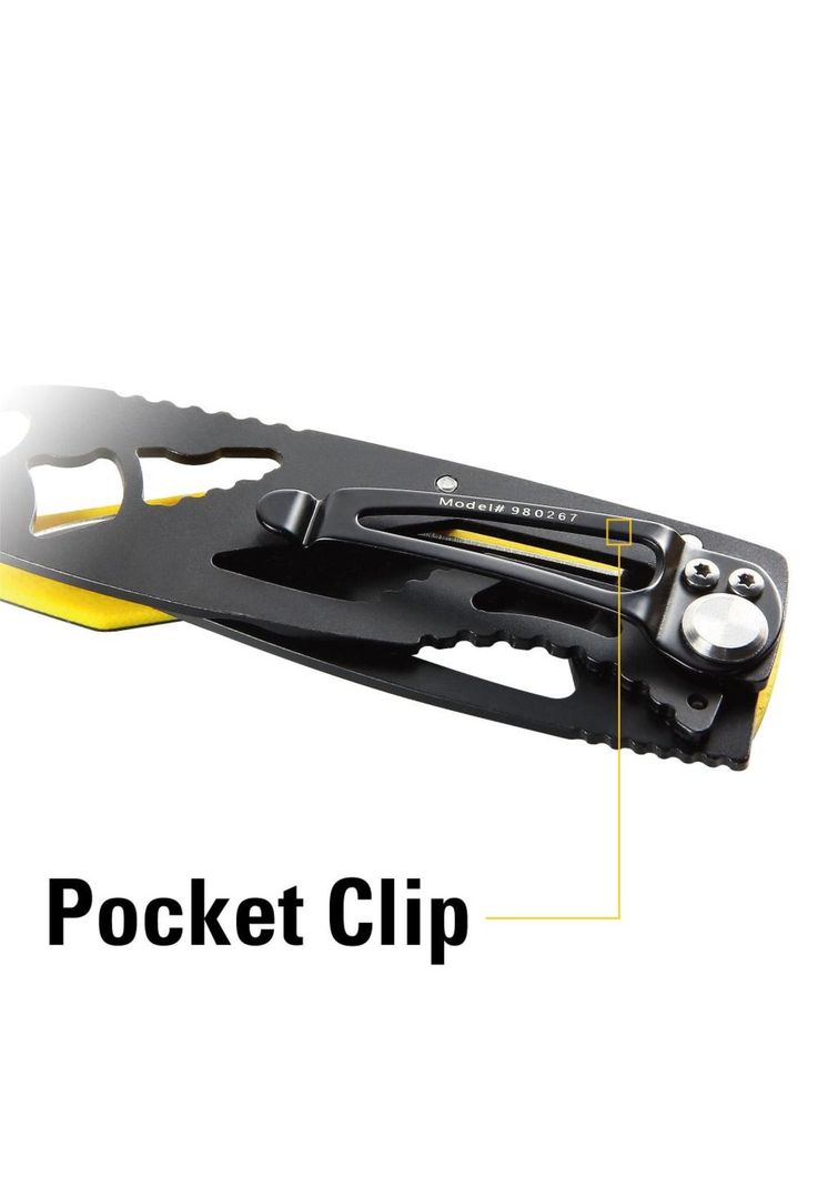 CUCHILLO NAVAJA PLEGABLE CAT 980267 PUNTA CURVA/CON DESTAPADOR DE BOTELLA-6