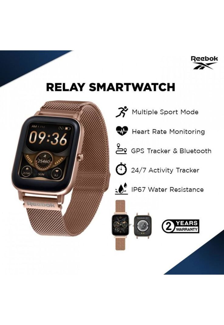 RELOJ SMARTWATCH REEBOK UNISEX RELAY-GOLD Reebok