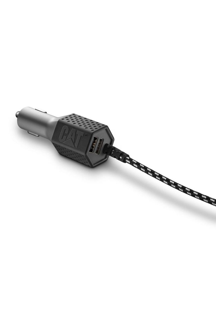 CARGADOR CAT PARA AUTOS MICRO USB DOBLE-3