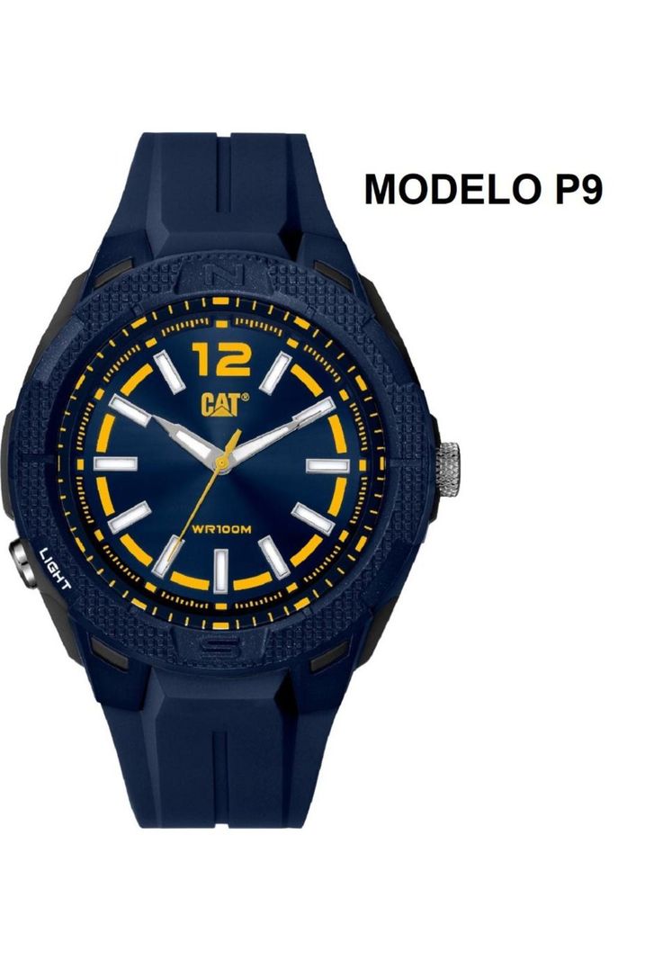 CORREA PULSERA CAT HOMBRE P9-26 Azul-2