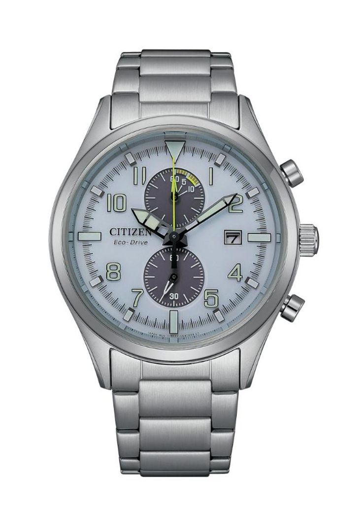 Reloj Citizen Hombre CA7028-81A Cronografo Eco-Drive Plata