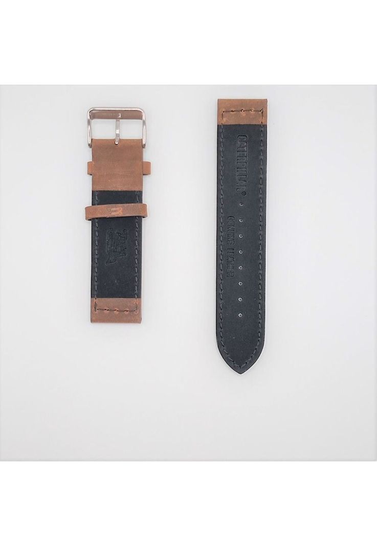 CORREA PULSERA CAT HOMBRE EX MARRÓN OSCURO-1