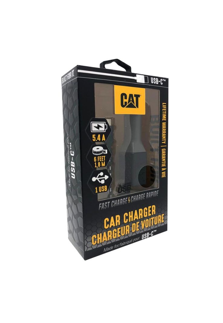 CARGADOR CAT PARA AUTOS USB-C SIMPLE-0