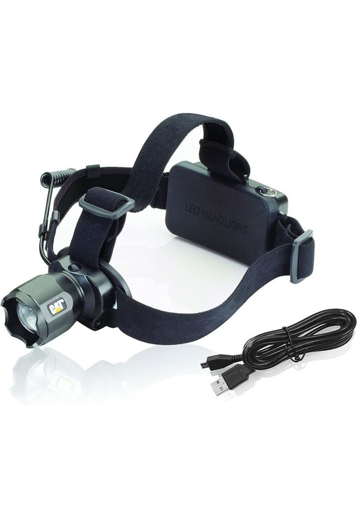 LINTERNA LED CABEZA FRONTAL CON ENFOQUE RECARGABLE  CT4205 LUMENES 380-0
