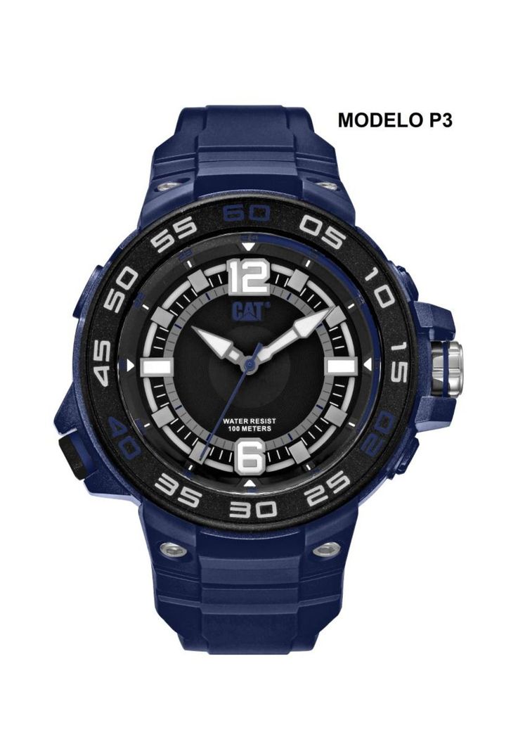 CORREA PULSERA CAT HOMBRE P3-26 Azul-2