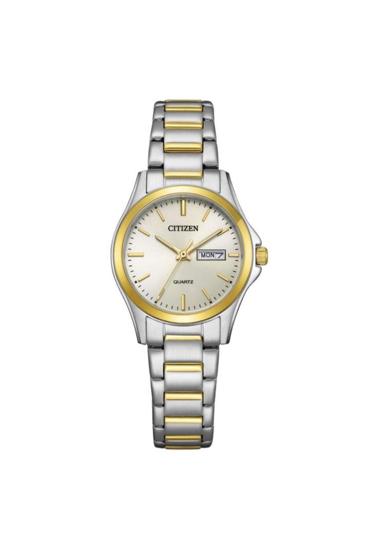 Reloj Citizen Mujer EQ0614-52A Analogo Quartz Plata