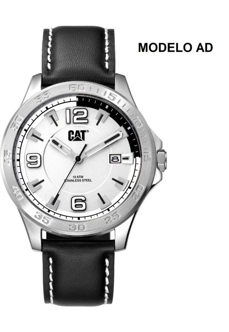 CORREA PULSERA CAT HOMBRE AD NEGRO-BLANCO-2