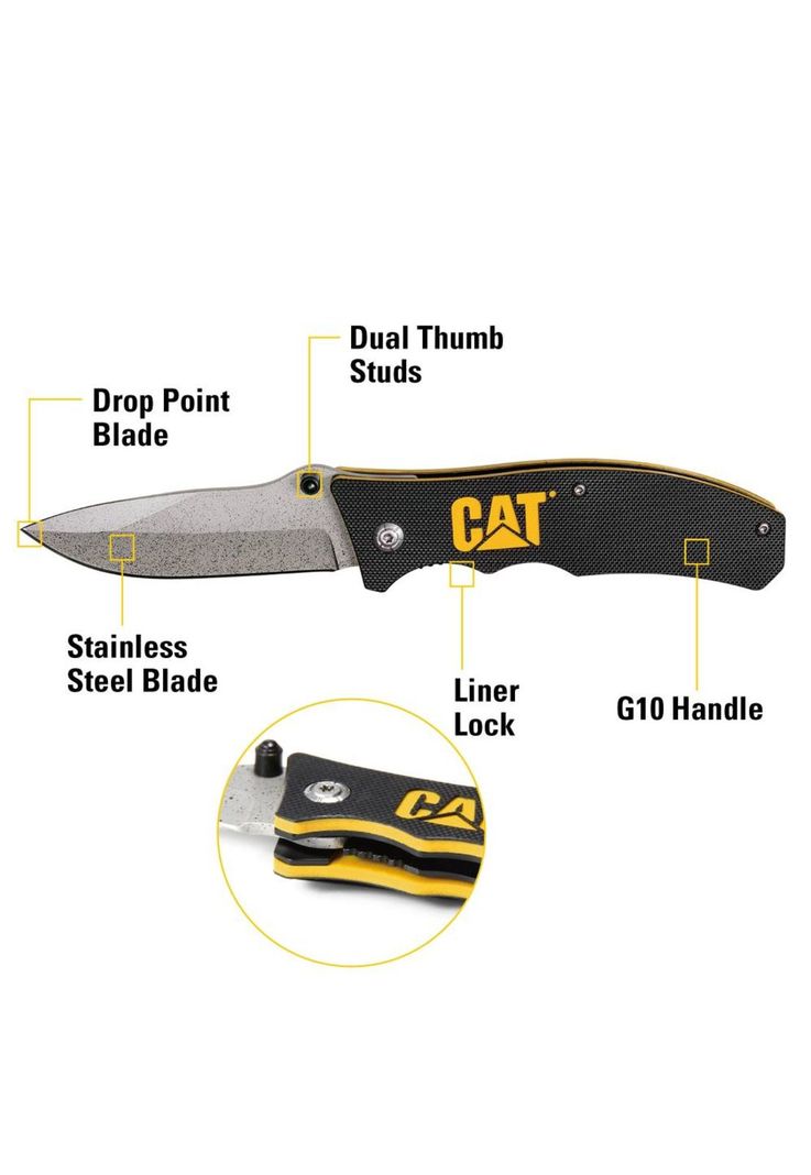 CUCHILLO NAVAJA PLEGABLE CAT 980002 PUNTA CURVA-5