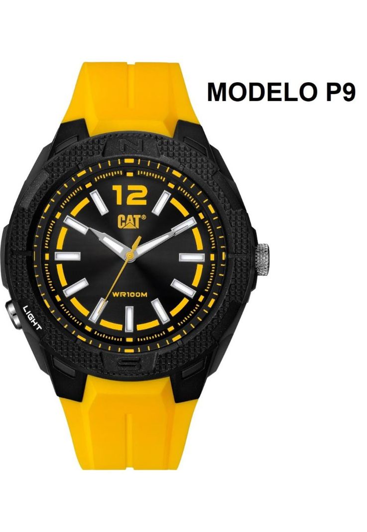 CORREA PULSERA CAT HOMBRE P9-27 Amarillo-2