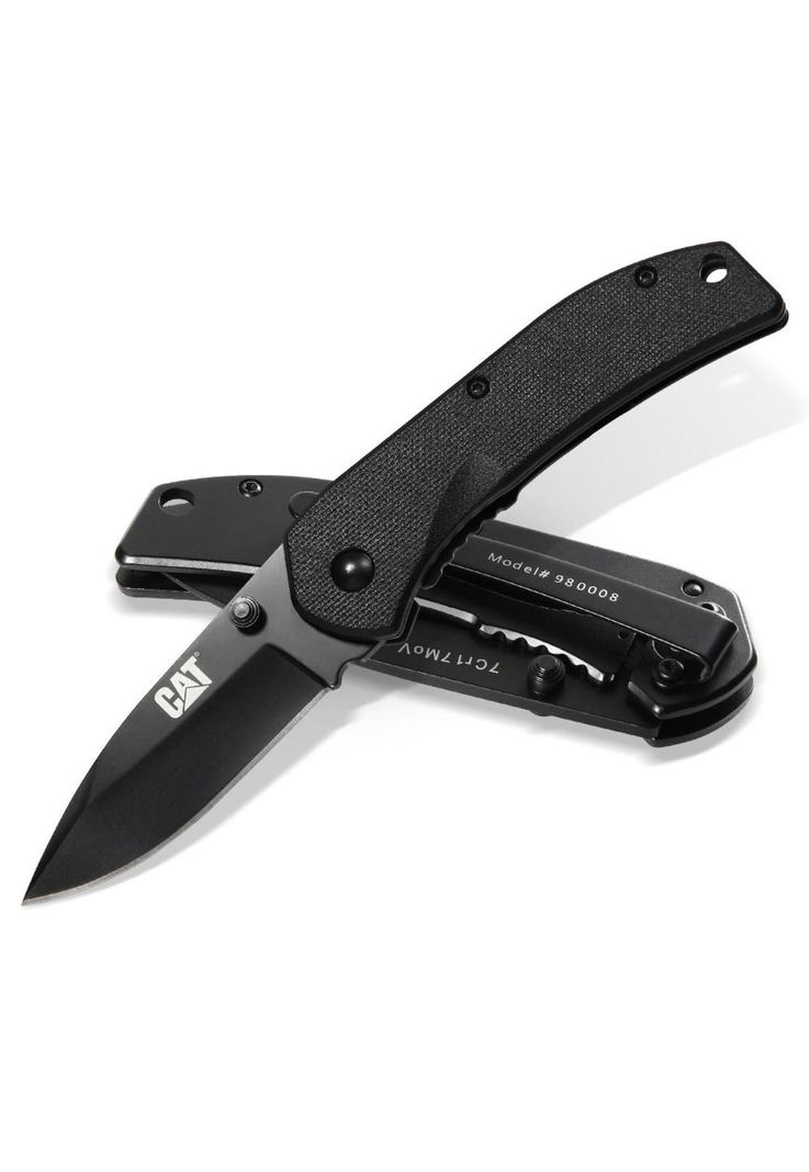 CUCHILLO NAVAJA PLEGABLE CAT 980008 PUNTA CURVA-3