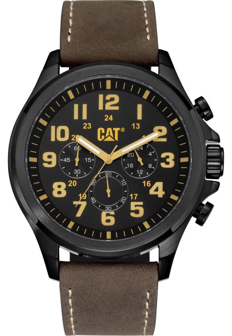 Reloj Cat Hombre PU-163-35-114 Operaror 1.2 Chrono Negro
