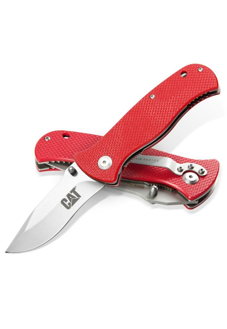 CUCHILLO NAVAJA PLEGABLE CAT 980125 PUNTA CURVA-6