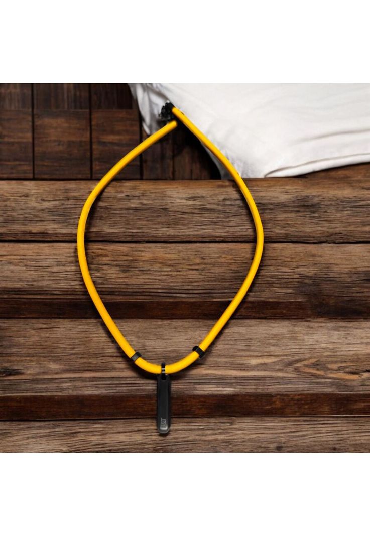 Cadena de Hombre Cat J005N10171 Negro-Amarillo-1