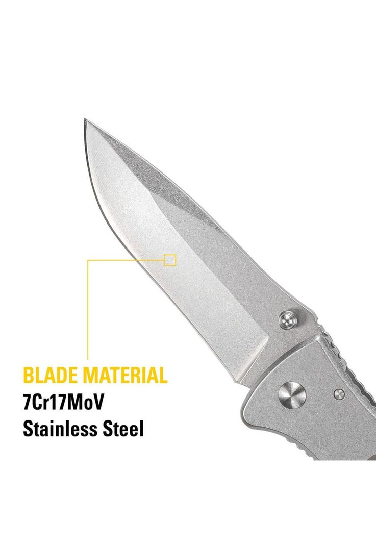 CUCHILLO NAVAJA PLEGABLE CAT 980004 PUNTA CURVA-4