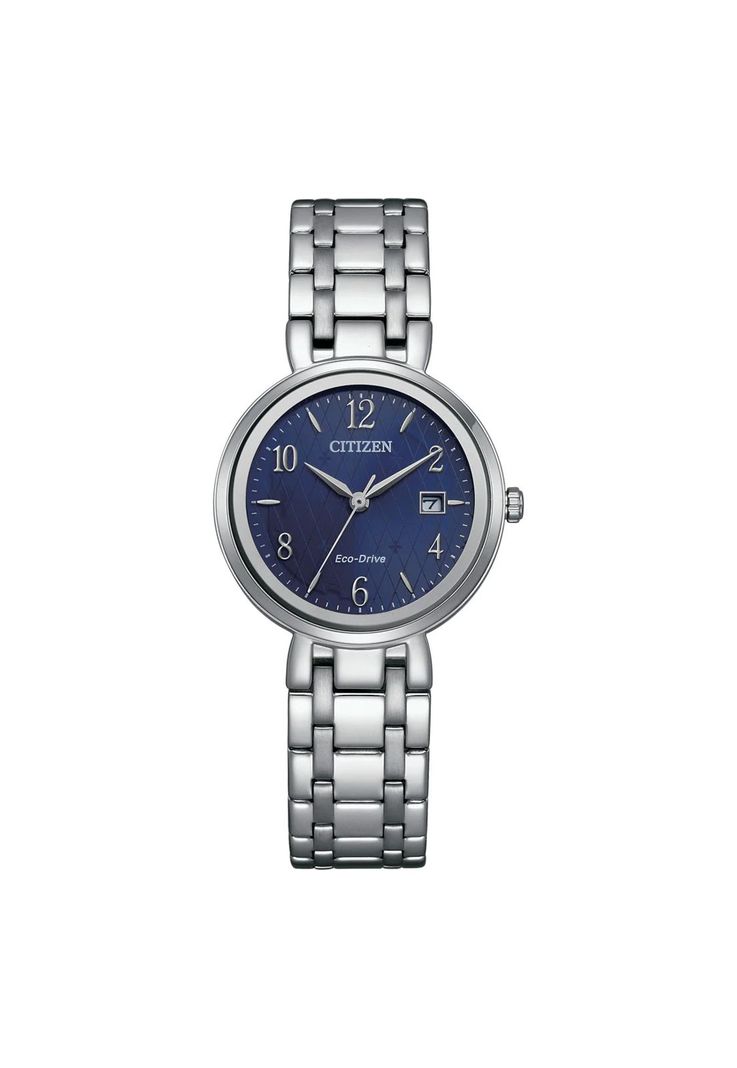 Reloj Citizen Mujer EW2690-81L Premium Eco-Drive Plateado Metalico